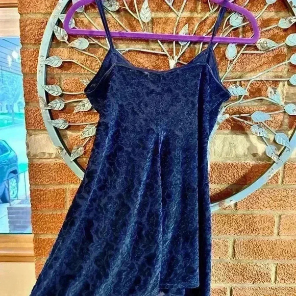 Vintage VICTORIAS SECRET soft navy blue teddy sz small - Picture 5 of 8